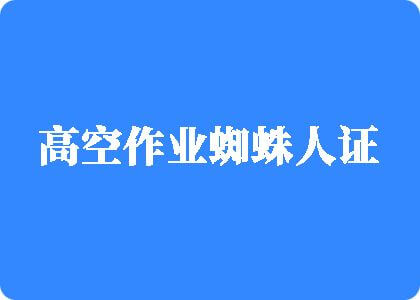 爆操骚B高空作业蜘蛛人证